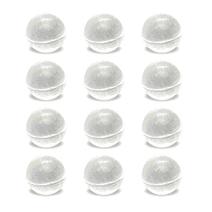PADMA DROP Antiscalant Balls for RO Water Purifiers | Converts Hard Water to Soft | Scale Prevention Media (Polyphosphate Silicate) | Pack of 12