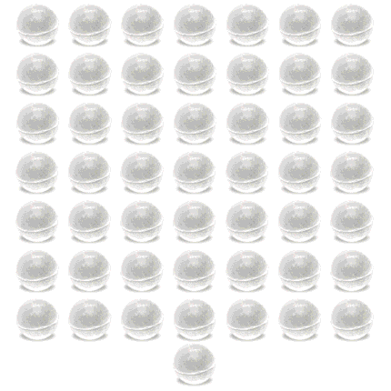PADMA DROP Antiscalant Balls for RO Water Purifiers | Converts Hard Water to Soft | Scale Prevention Media (Polyphosphate Silicate) | Pack of 50