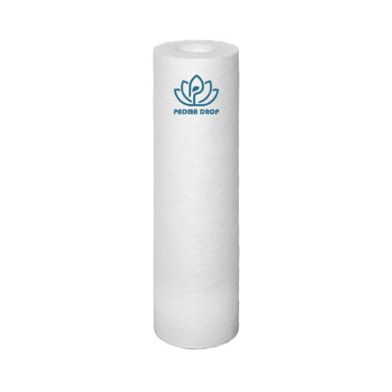 10 Inch PP Spun Filter Cartridge | 5 Micron High-Density Sediment Prefilter for RO/UV/UF Water Purifiers | Universal Fit Outer Filter Candle