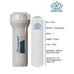 Pre Filter Complete Kit for RO Water Purifiers | 10 Inch Housing with 5 Micron PP Spun Cartridge, Spanner Key & Connector | External Sediment Prefilter Bowl - Image 5